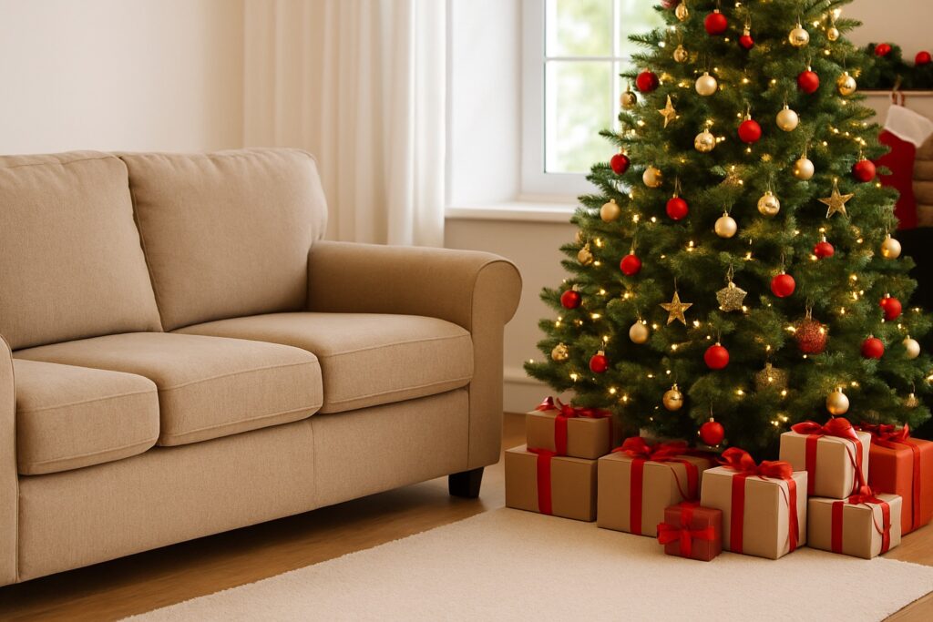 Couch Cleaning Before Christmas
