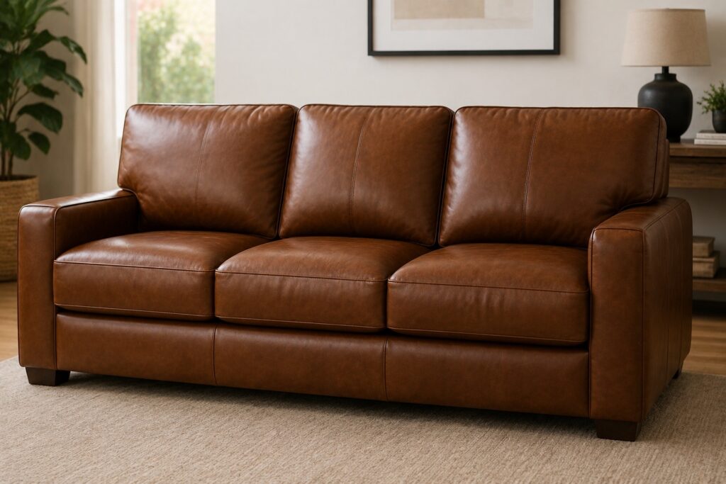 Leather Sofa